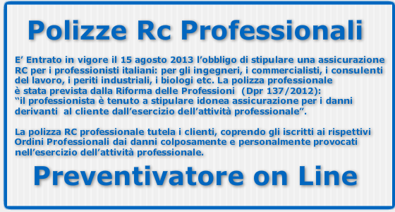 Preventivatore Rc Professionale | PREVENTIVO ASSICURAZIONE AUTOCARRO ...