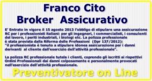Franco Cito Broker - Preventivatore rc professionale